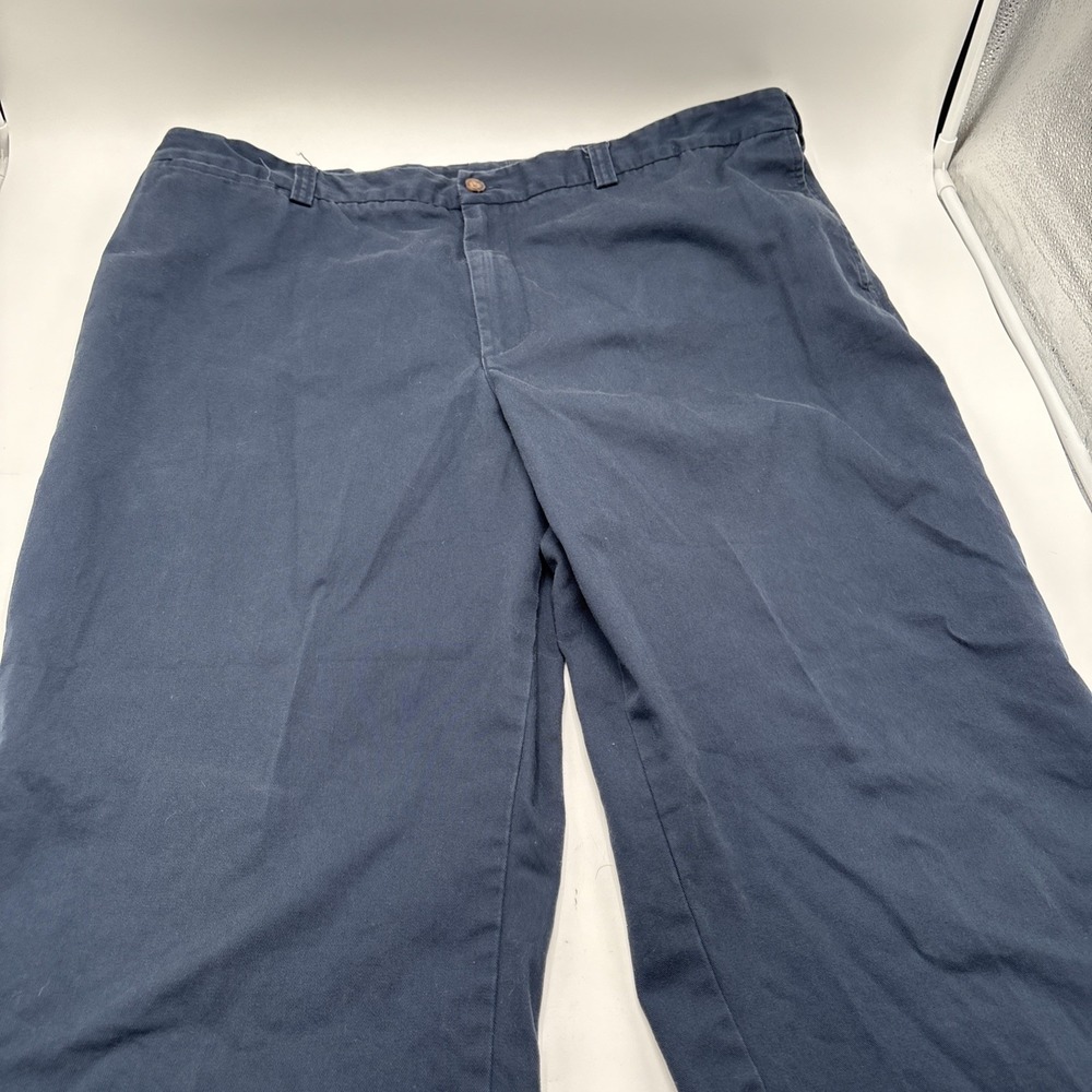 Duluth Trading Company Mens Pants Waist 44 Inseam 30 100% Cotton Blue Work Pants